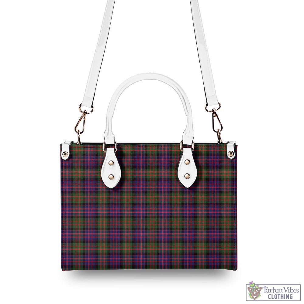 Tartan Vibes Clothing MacDonald Modern Tartan Luxury Leather Handbags