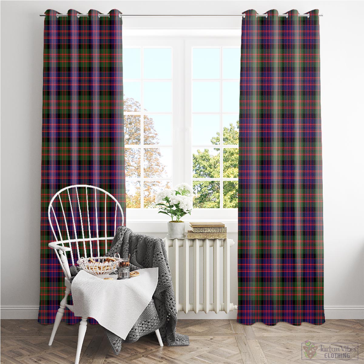 MacDonald Modern Tartan Window Curtain