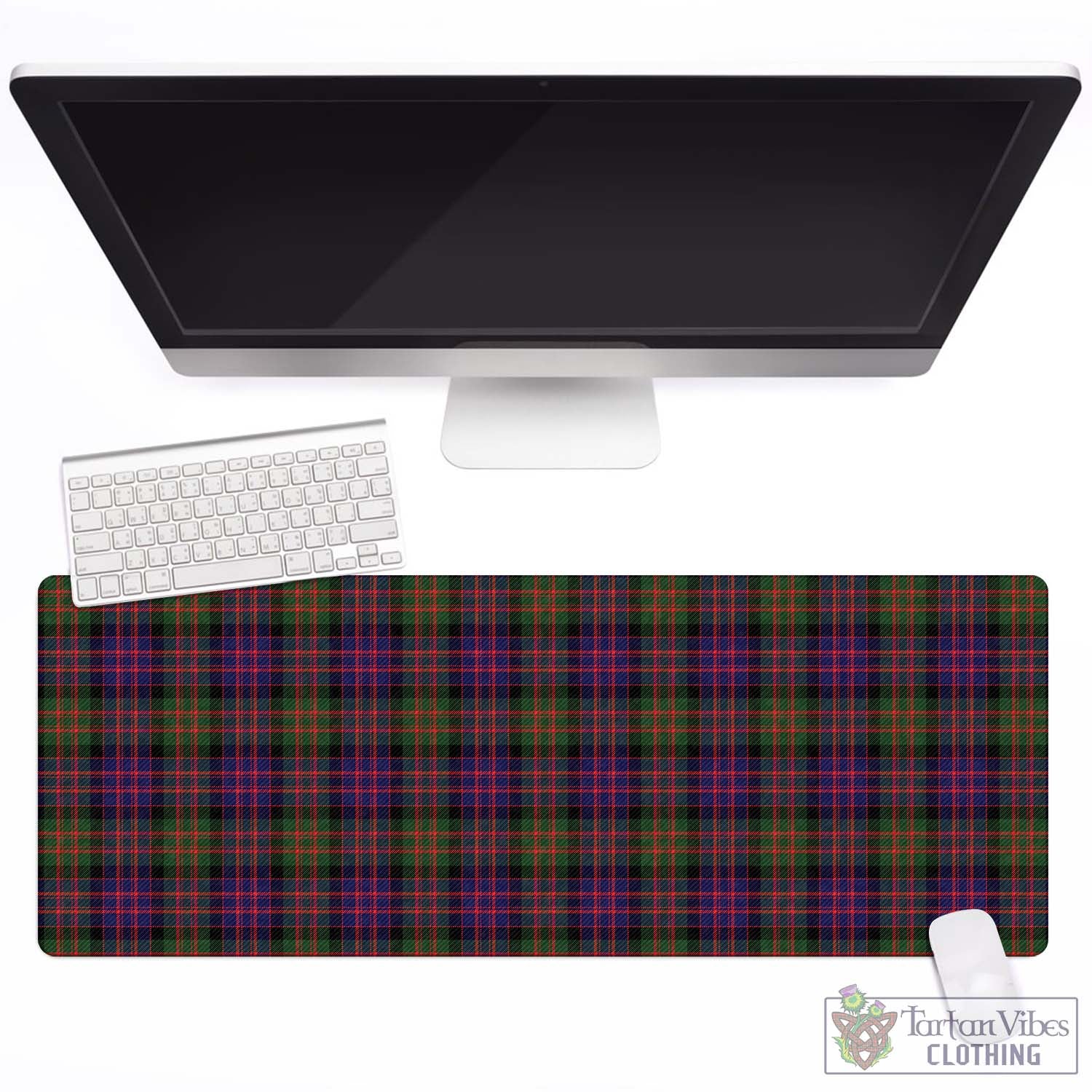 Tartan Vibes Clothing MacDonald Modern Tartan Mouse Pad