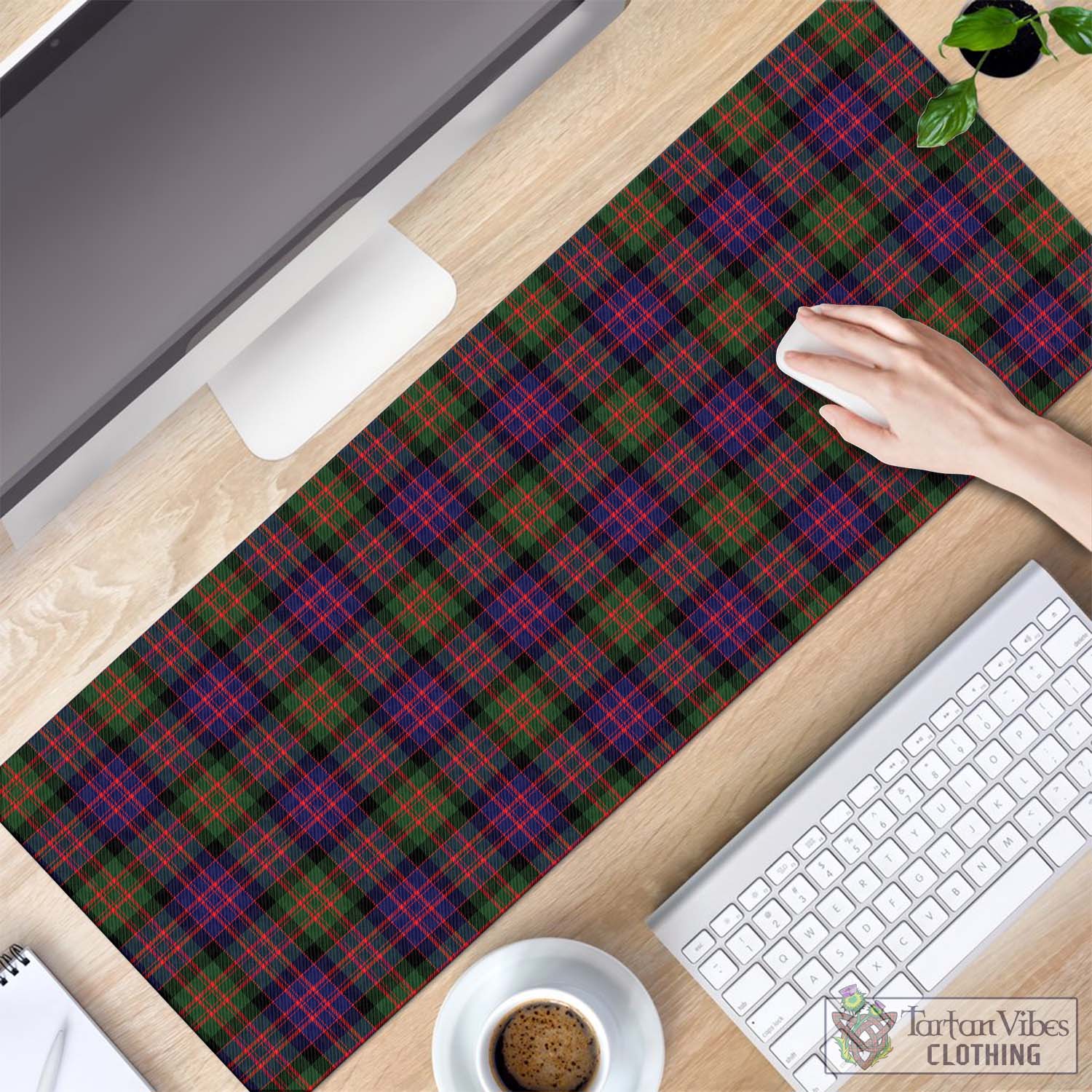 Tartan Vibes Clothing MacDonald Modern Tartan Mouse Pad