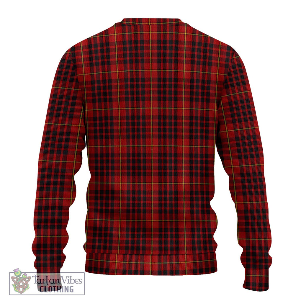 MacDonald of Ardnamurchan Tartan Knitted Sweater with Family Crest DNA In Me Style - Tartanvibesclothing Shop