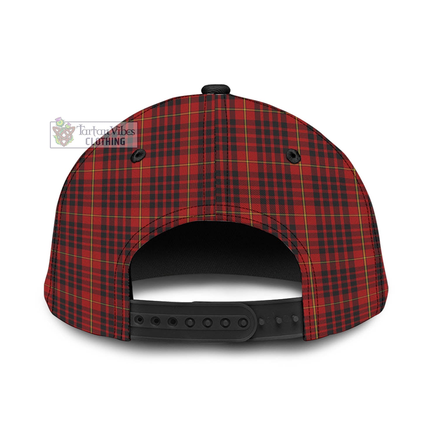 Tartan Vibes Clothing MacDonald of Ardnamurchan Tartan Classic Cap with Family Crest In Me Style