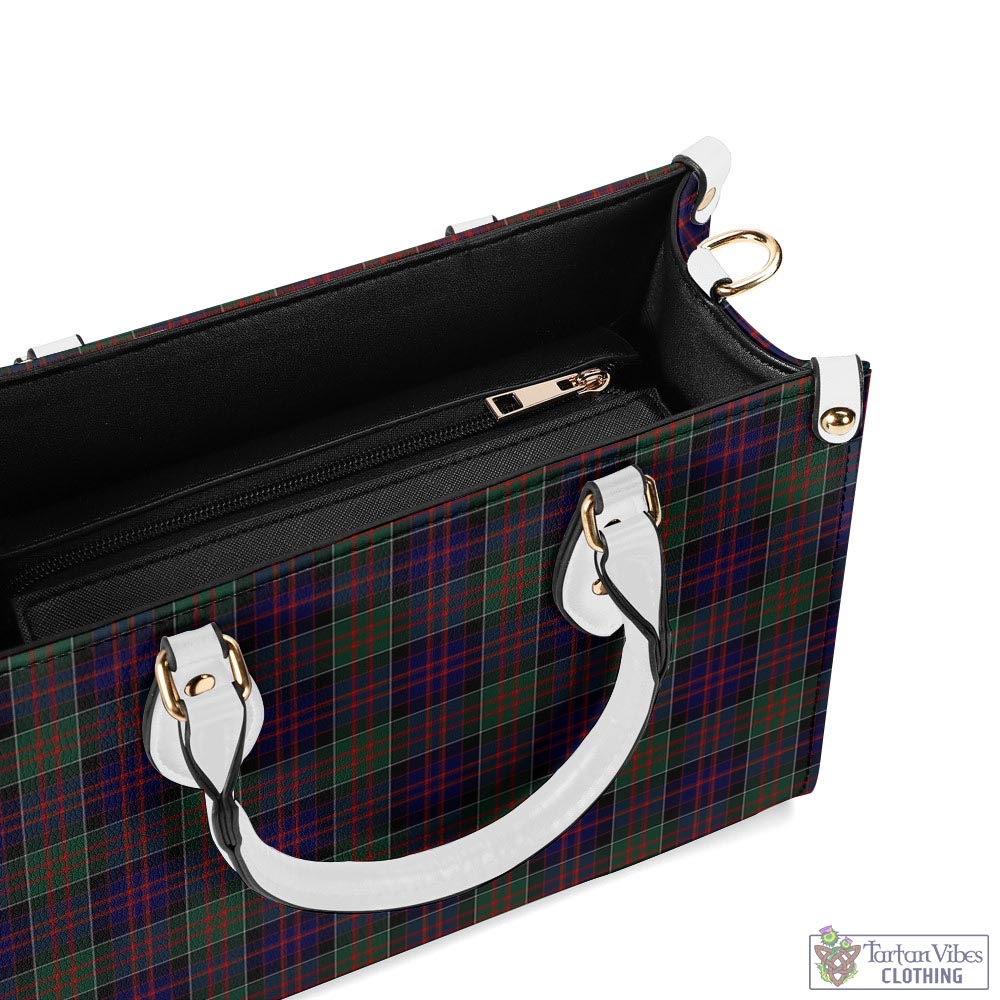 Tartan Vibes Clothing MacDonald of Clan Ranald Tartan Luxury Leather Handbags