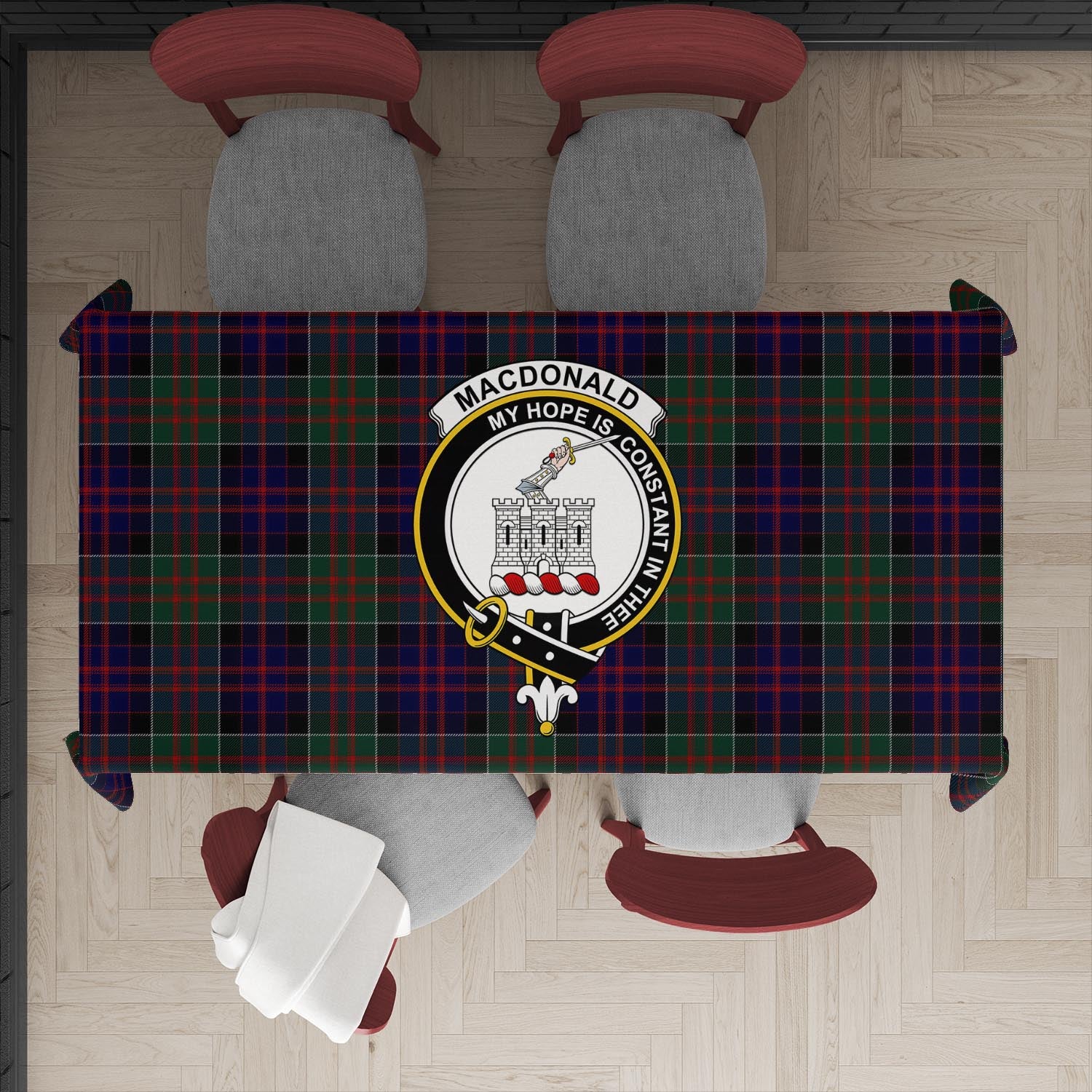 macdonald-of-clan-ranald-tatan-tablecloth-with-family-crest