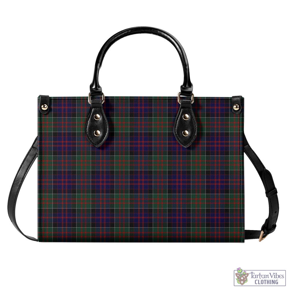 Tartan Vibes Clothing MacDonald of Clan Ranald Tartan Luxury Leather Handbags