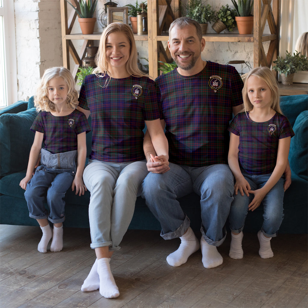 MacDonald (McDonald) of Clanranald Tartan T-Shirt with Family Crest Kid's Shirt - Tartan Vibes Clothing