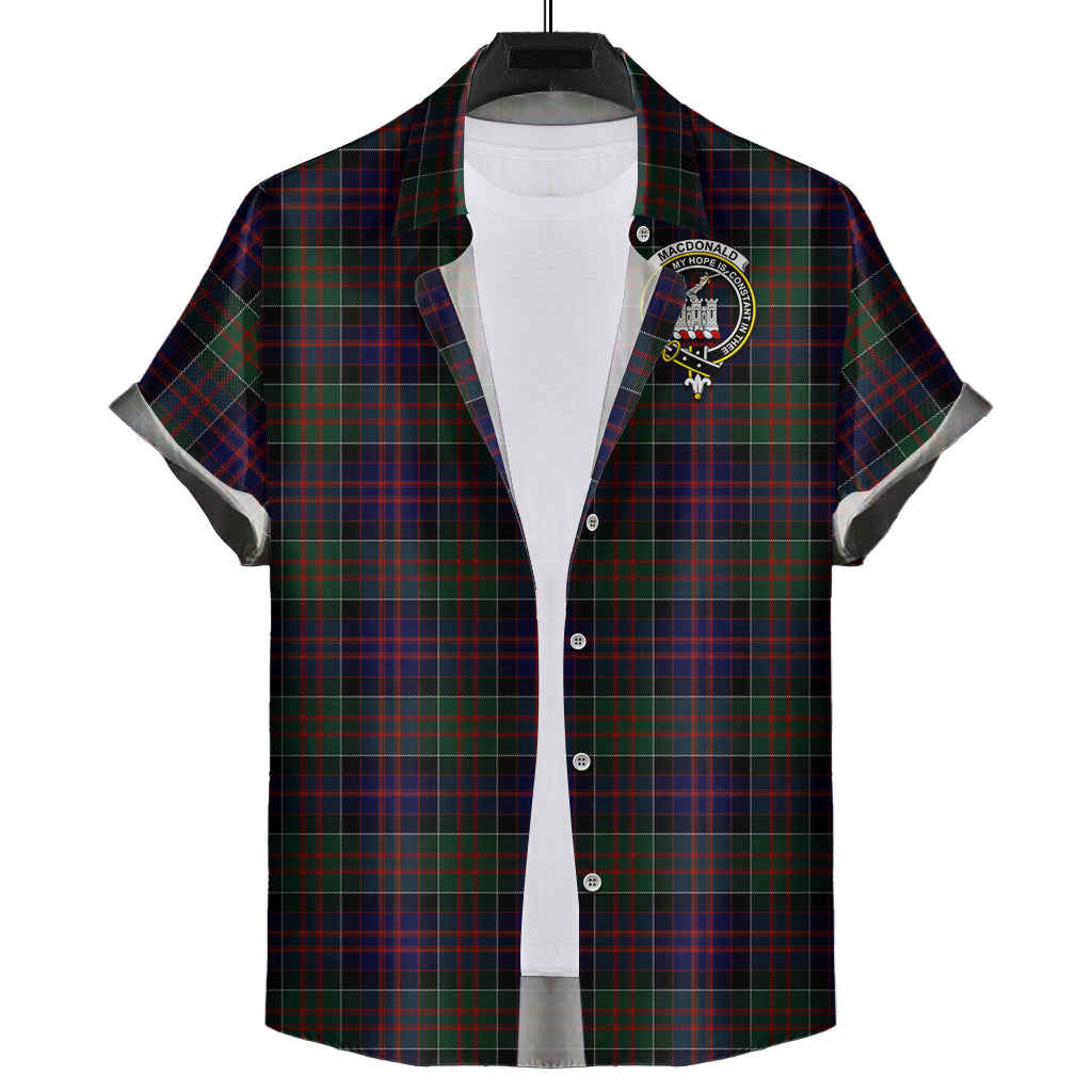 macdonald-of-clan-ranald-tartan-short-sleeve-button-down-shirt-with-family-crest