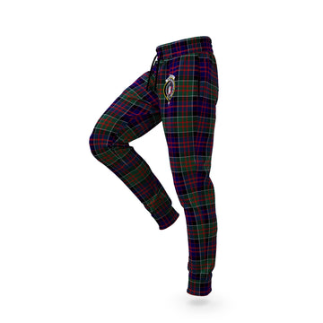 MacDonald (McDonald) of Clanranald Tartan Joggers Pants with Family Crest