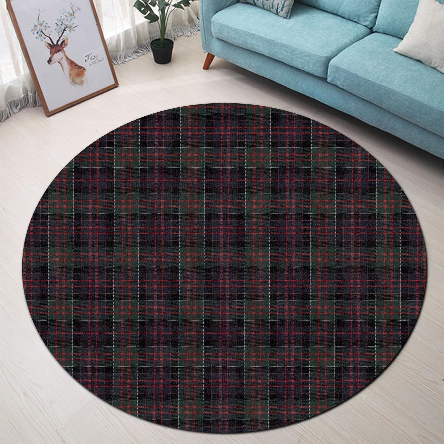 macdonald-of-clan-ranald-tartan-round-rug