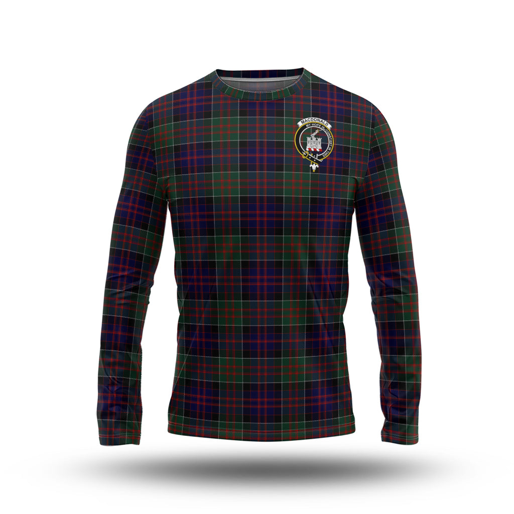 macdonald-of-clan-ranald-tartan-long-sleeve-t-shirt-with-family-crest