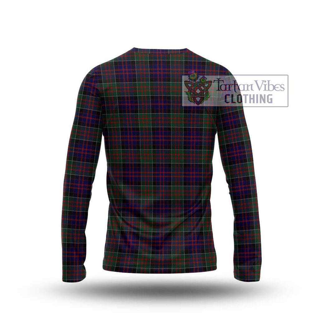 MacDonald (McDonald) of Clanranald Tartan Long Sleeve T-Shirt with Family Crest DNA In Me Style - Tartanvibesclothing Shop