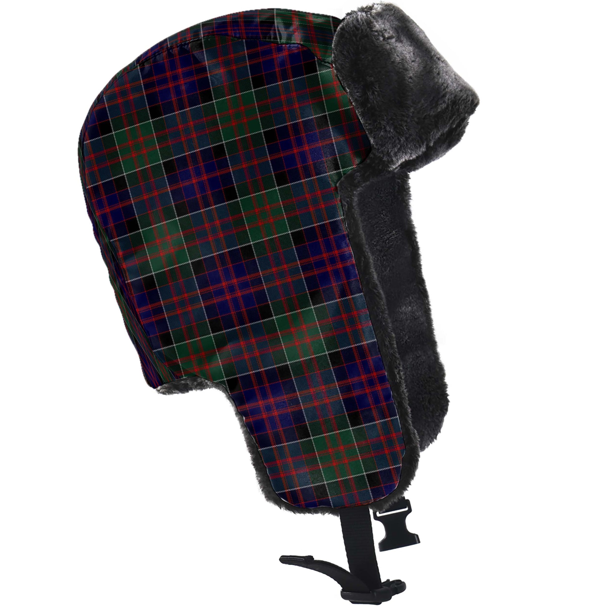 MacDonald of Clan Ranald Tartan Winter Trapper Hat - Tartanvibesclothing