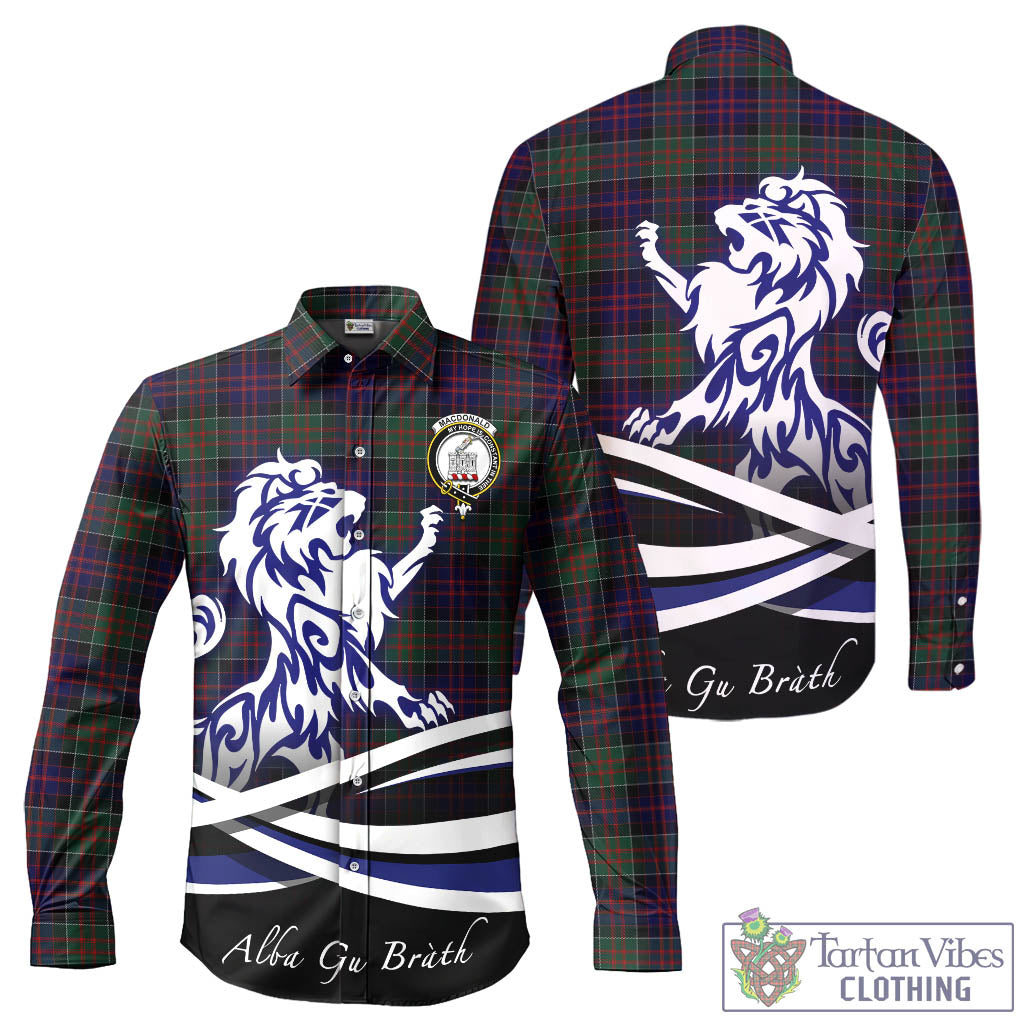 macdonald-of-clan-ranald-tartan-long-sleeve-button-up-shirt-with-alba-gu-brath-regal-lion-emblem