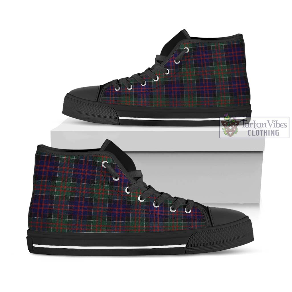 Tartan Vibes Clothing MacDonald of Clan Ranald Tartan High Top Shoes