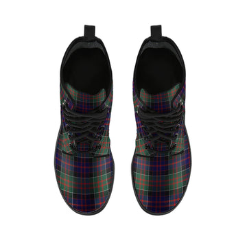 MacDonald (McDonald) of Clanranald Tartan Leather Boots