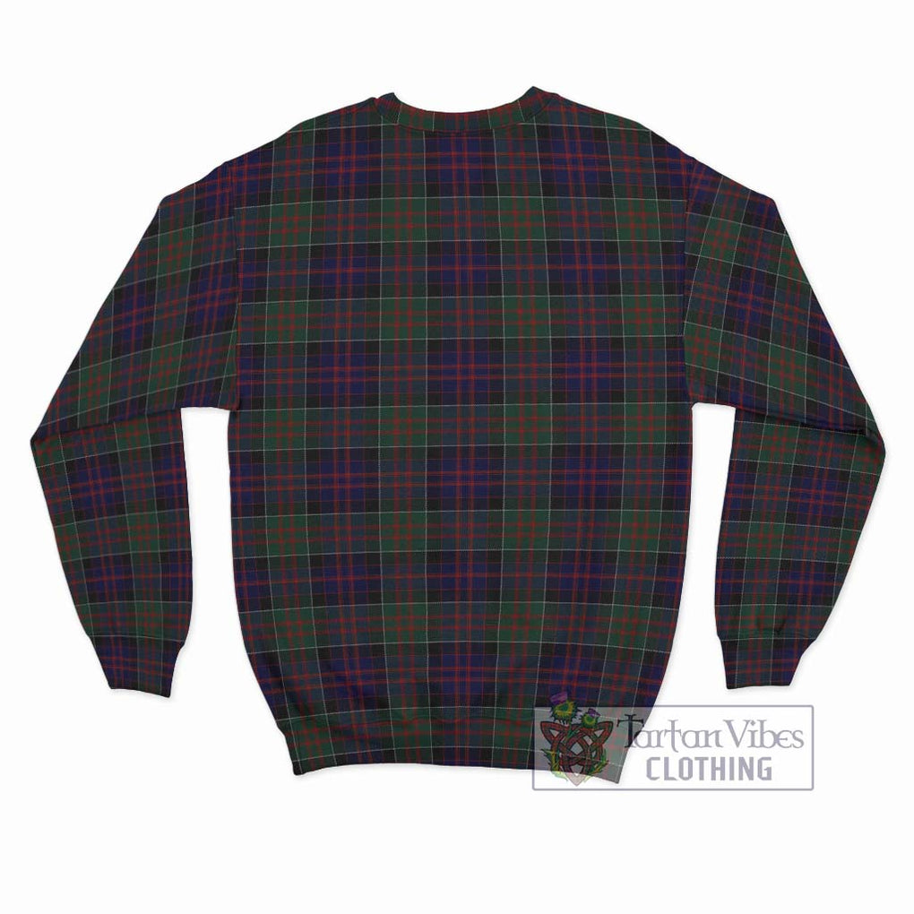 MacDonald (McDonald) of Clanranald Tartan Sweatshirt with Family Crest DNA In Me Style - Tartanvibesclothing Shop