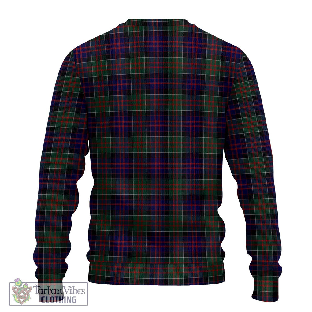 MacDonald (McDonald) of Clanranald Tartan Knitted Sweater with Family Crest DNA In Me Style - Tartanvibesclothing Shop