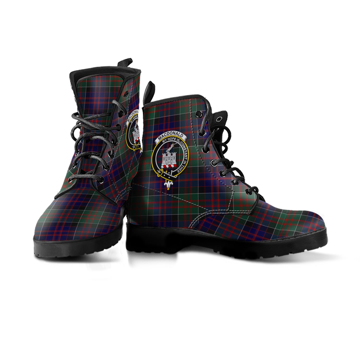 macdonald-of-clan-ranald-tartan-leather-boots-with-family-crest