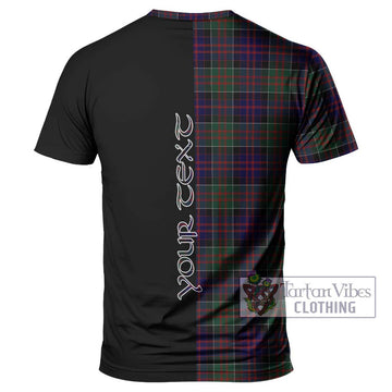 MacDonald (McDonald) of Clanranald Tartan T-Shirt with Family Crest and Half Of Me Style