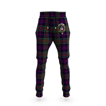 MacDonald (McDonald) of Clanranald Tartan Joggers Pants with Family Crest