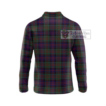 MacDonald (McDonald) of Clanranald Tartan Long Sleeve Polo Shirt with Family Crest DNA In Me Style