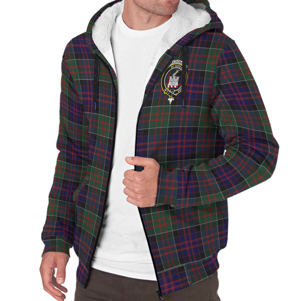 macdonald-of-clan-ranald-tartan-sherpa-hoodie-with-family-crest