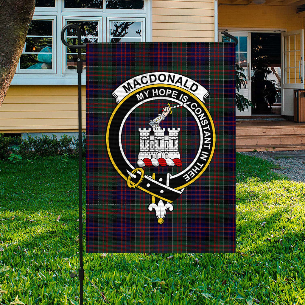 MacDonald (McDonald) of Clanranald Tartan Flag with Family Crest - Tartan Vibes Clothing