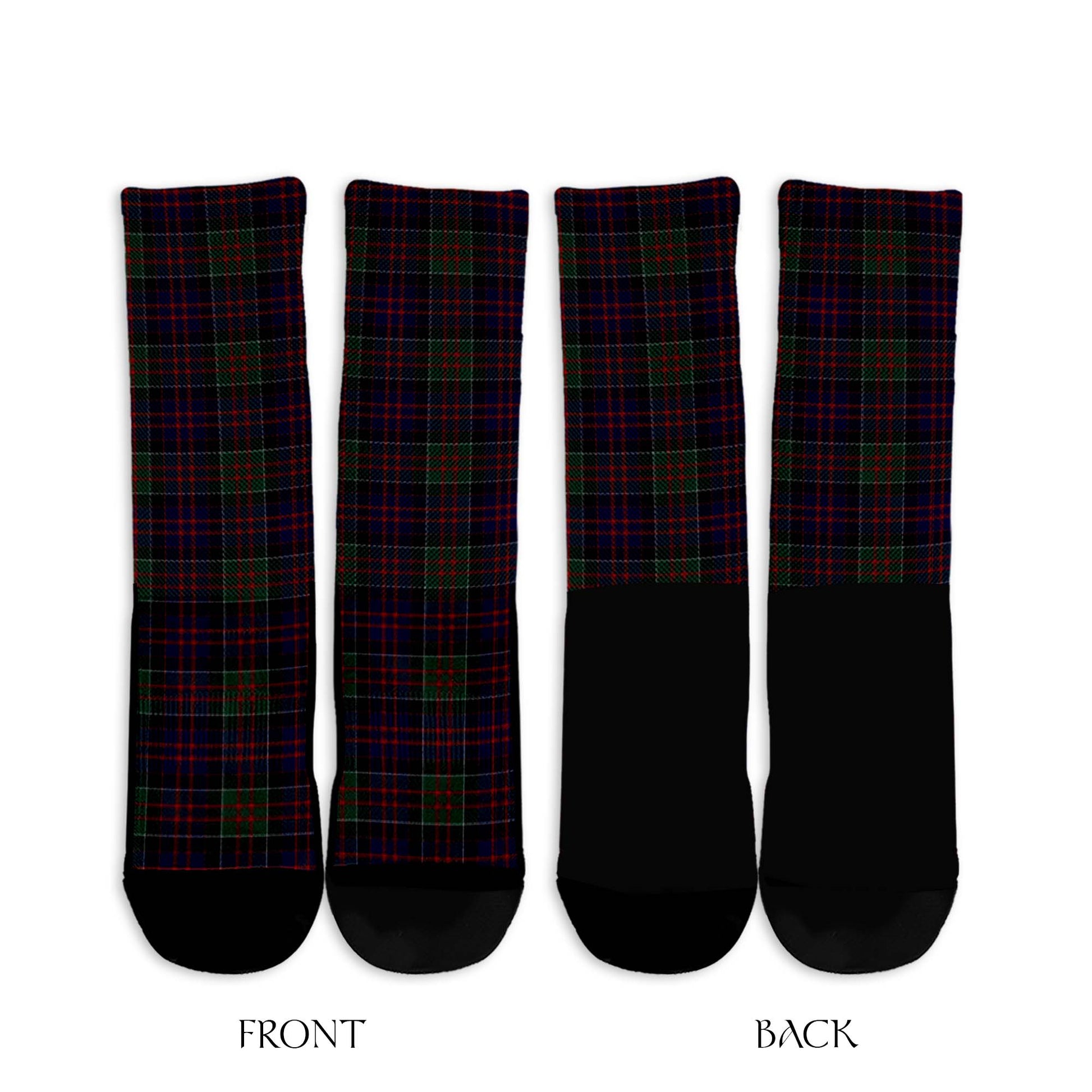 MacDonald of Clan Ranald Tartan Crew Socks - Tartanvibesclothing