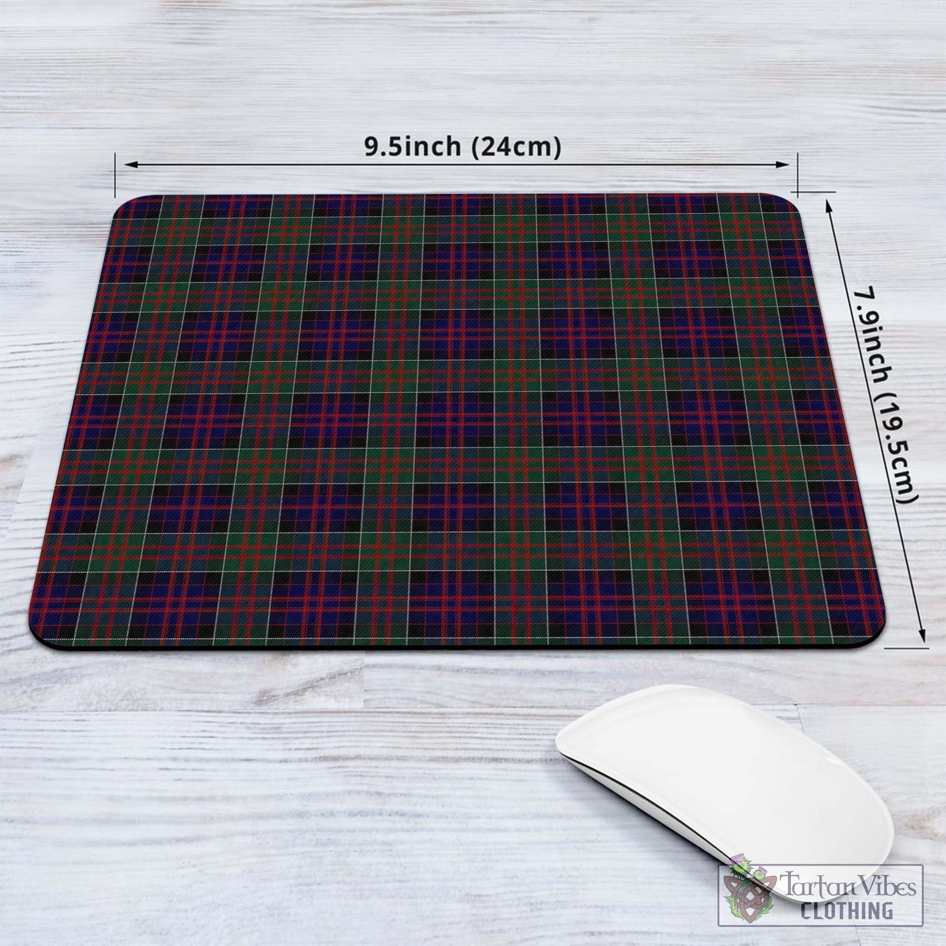 Tartan Vibes Clothing MacDonald of Clan Ranald Tartan Mouse Pad