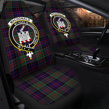 MacDonald (McDonald) of Clanranald Tartan Car Seat Cover with Family Crest