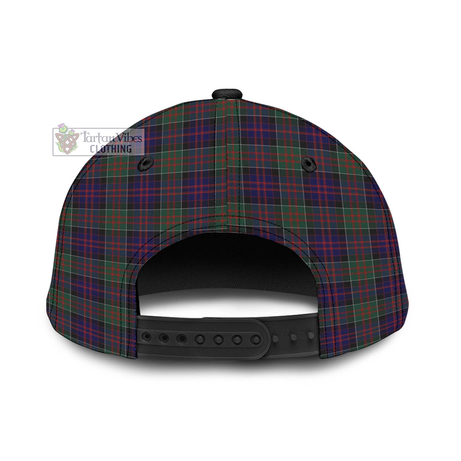 Tartan Vibes Clothing MacDonald of Clan Ranald Tartan Classic Cap with Family Crest In Me Style