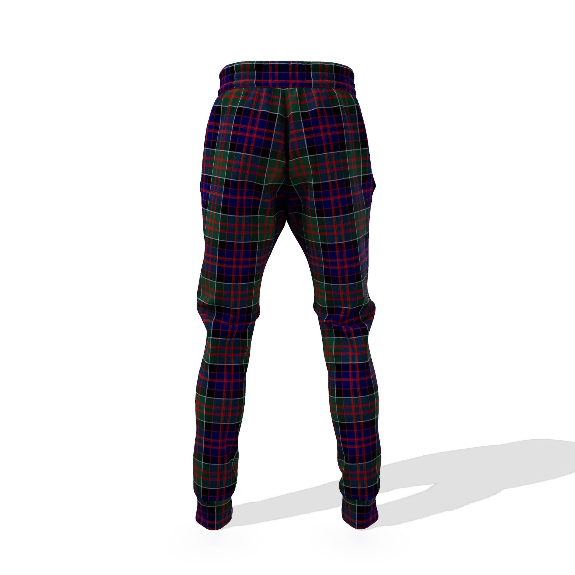 MacDonald (McDonald) of Clanranald Tartan Joggers Pants with Family Crest 6XL - Tartan Vibes Clothing