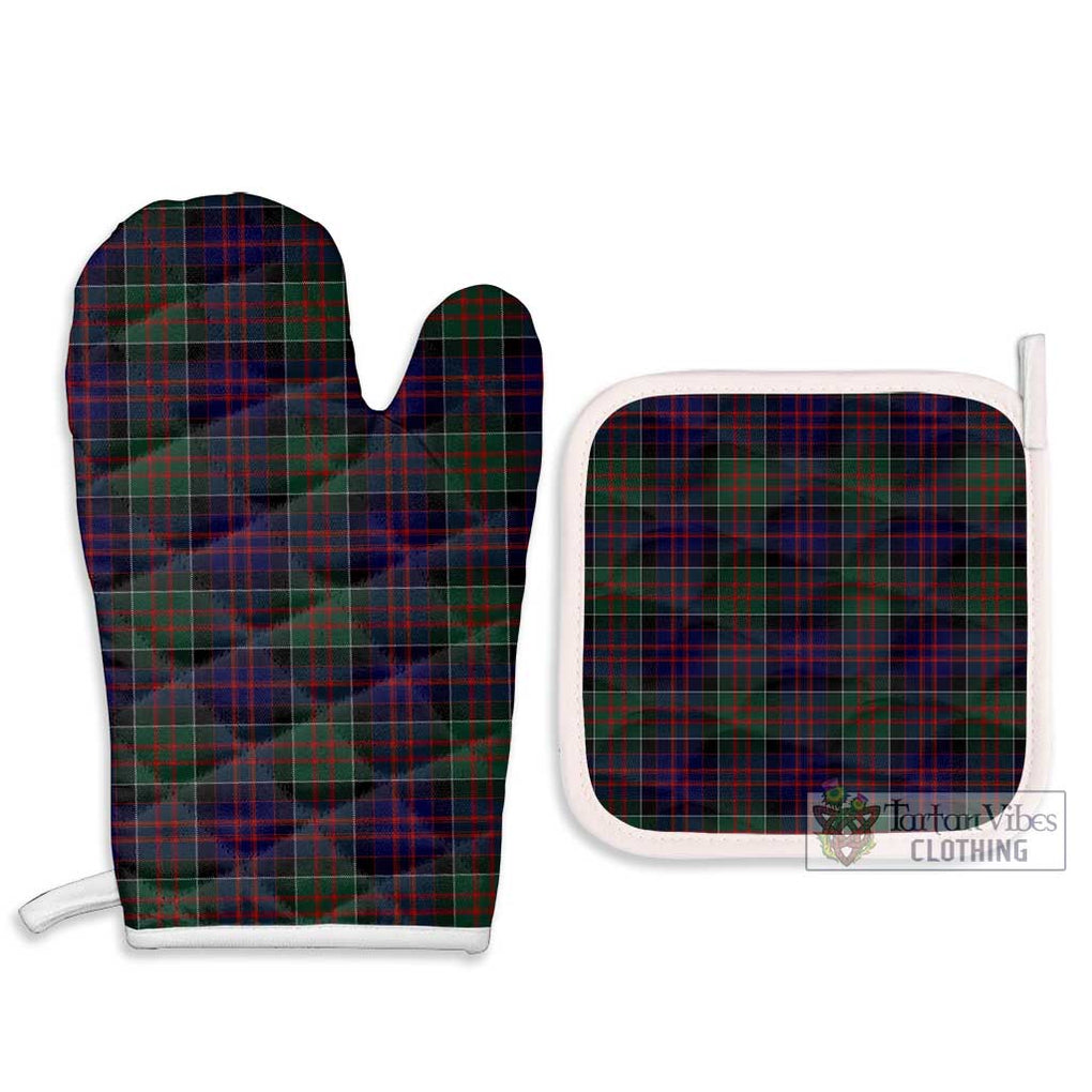 MacDonald (McDonald) of Clanranald Tartan Combo Oven Mitt & Pot-Holder Combo 1 Oven Mitt & 2 Pot-Holder White - Tartan Vibes Clothing