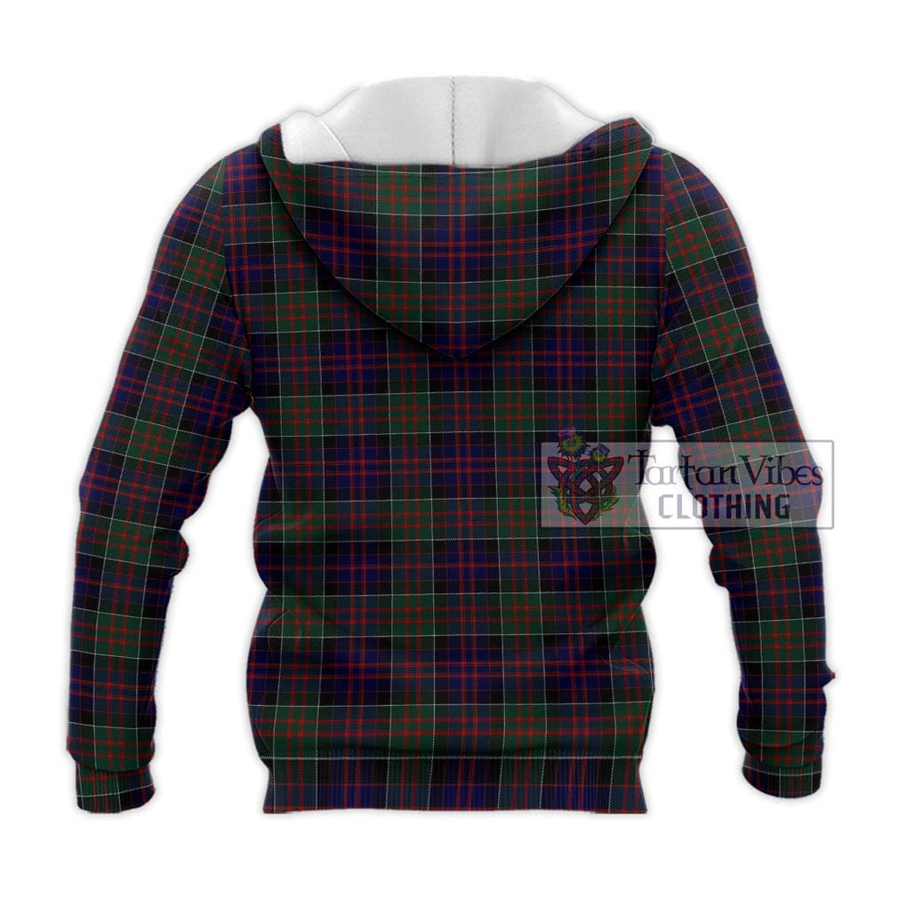 MacDonald (McDonald) of Clanranald Tartan Knitted Hoodie with Family Crest DNA In Me Style - Tartanvibesclothing Shop