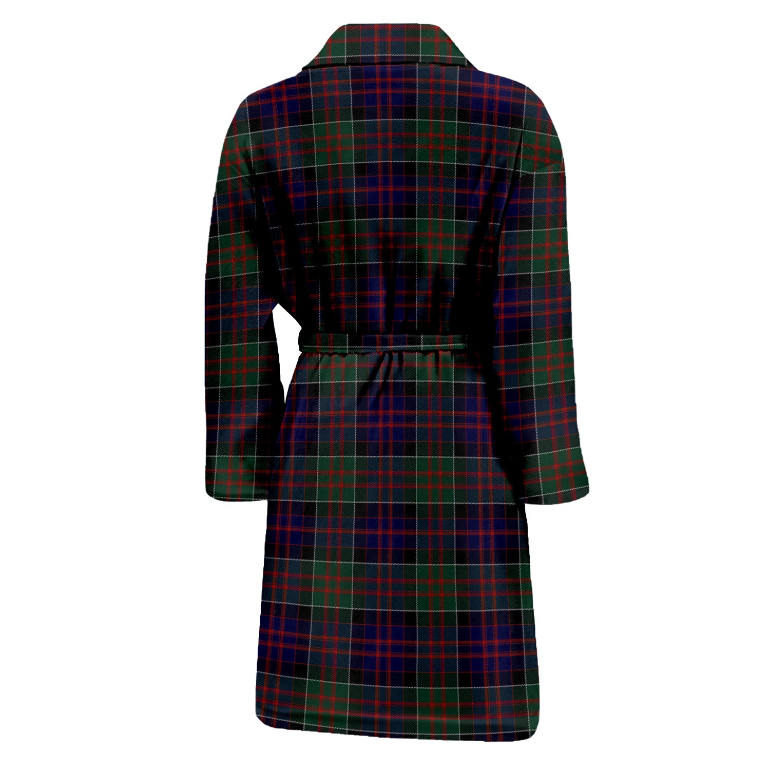 MacDonald (McDonald) of Clanranald Tartan Bathrobe with Family Crest - Tartan Vibes Clothing