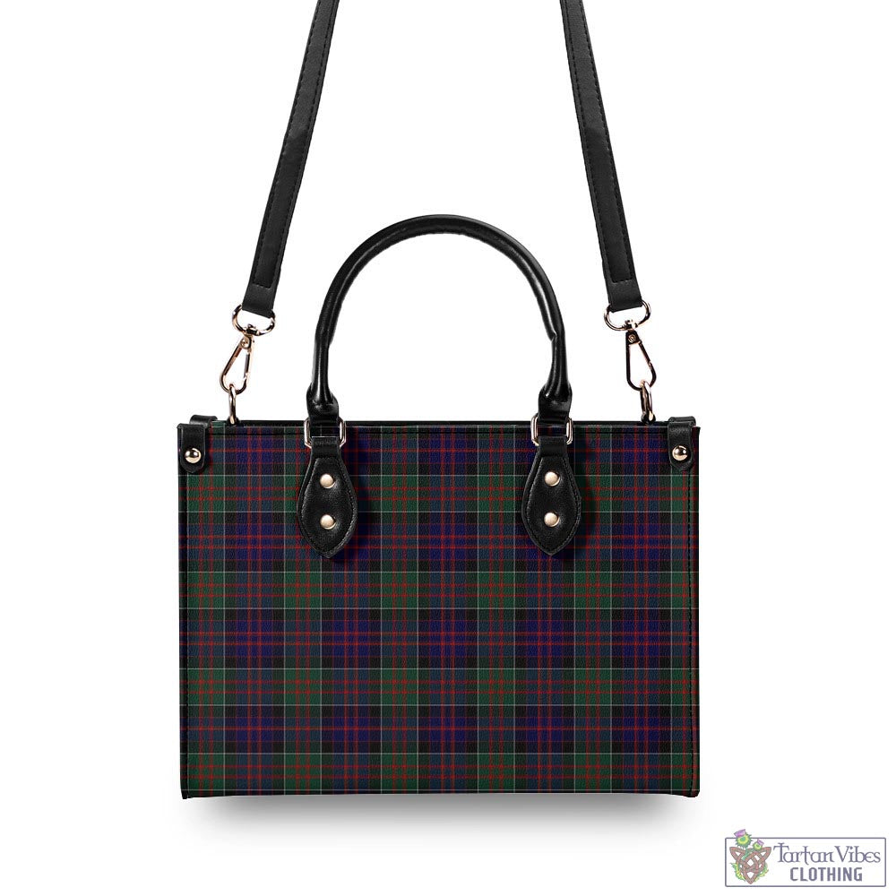 Tartan Vibes Clothing MacDonald of Clan Ranald Tartan Luxury Leather Handbags