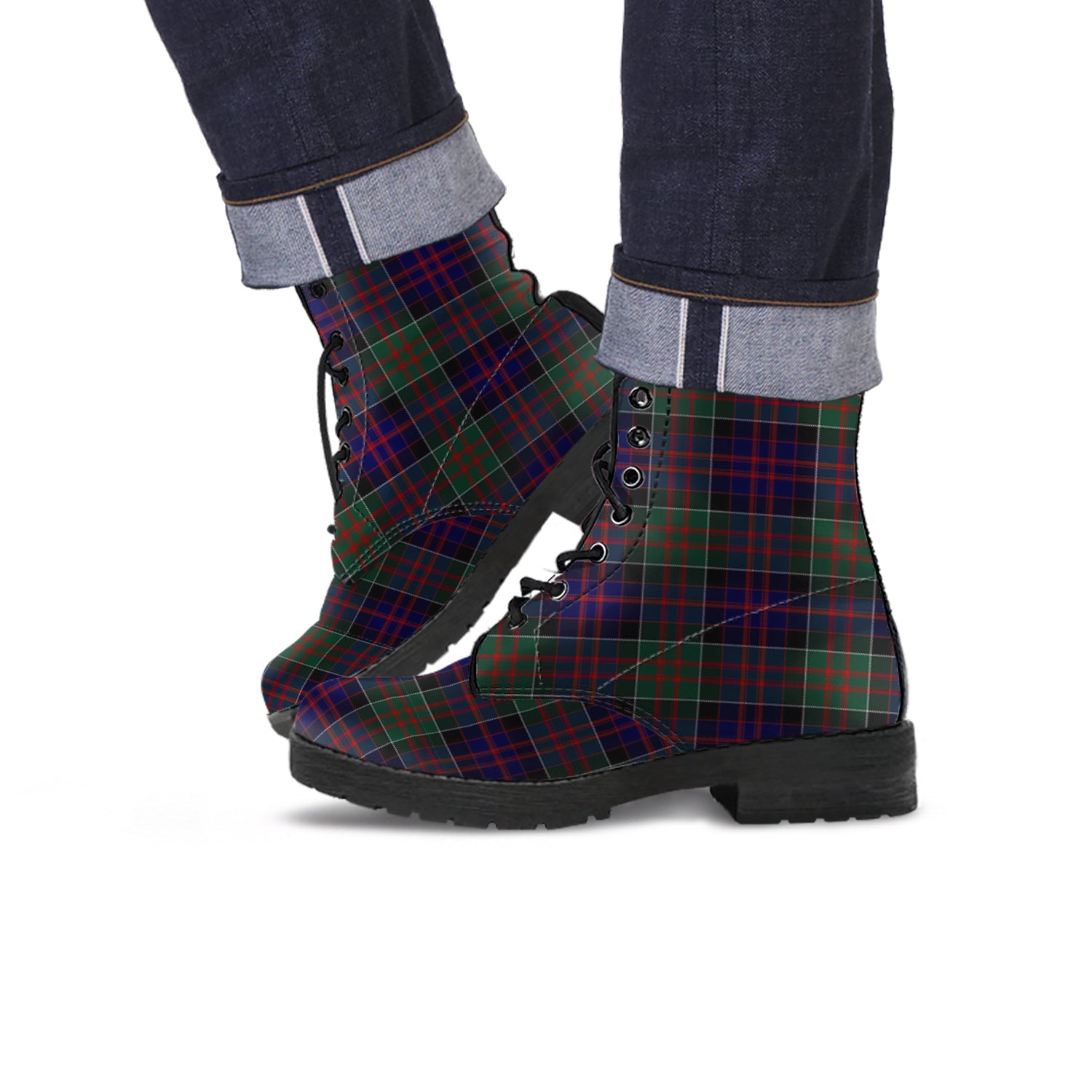 macdonald-of-clan-ranald-tartan-leather-boots