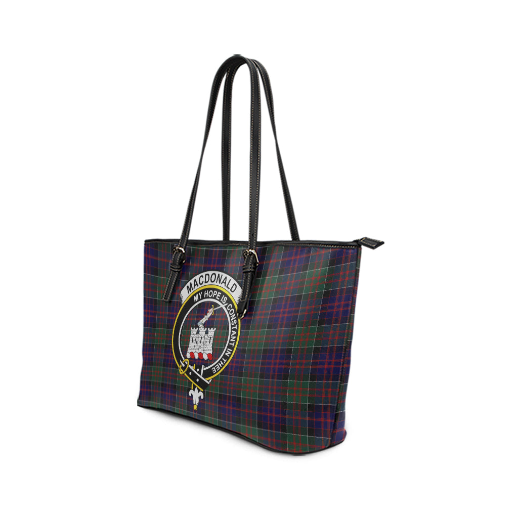 macdonald-of-clan-ranald-tartan-leather-tote-bag-with-family-crest