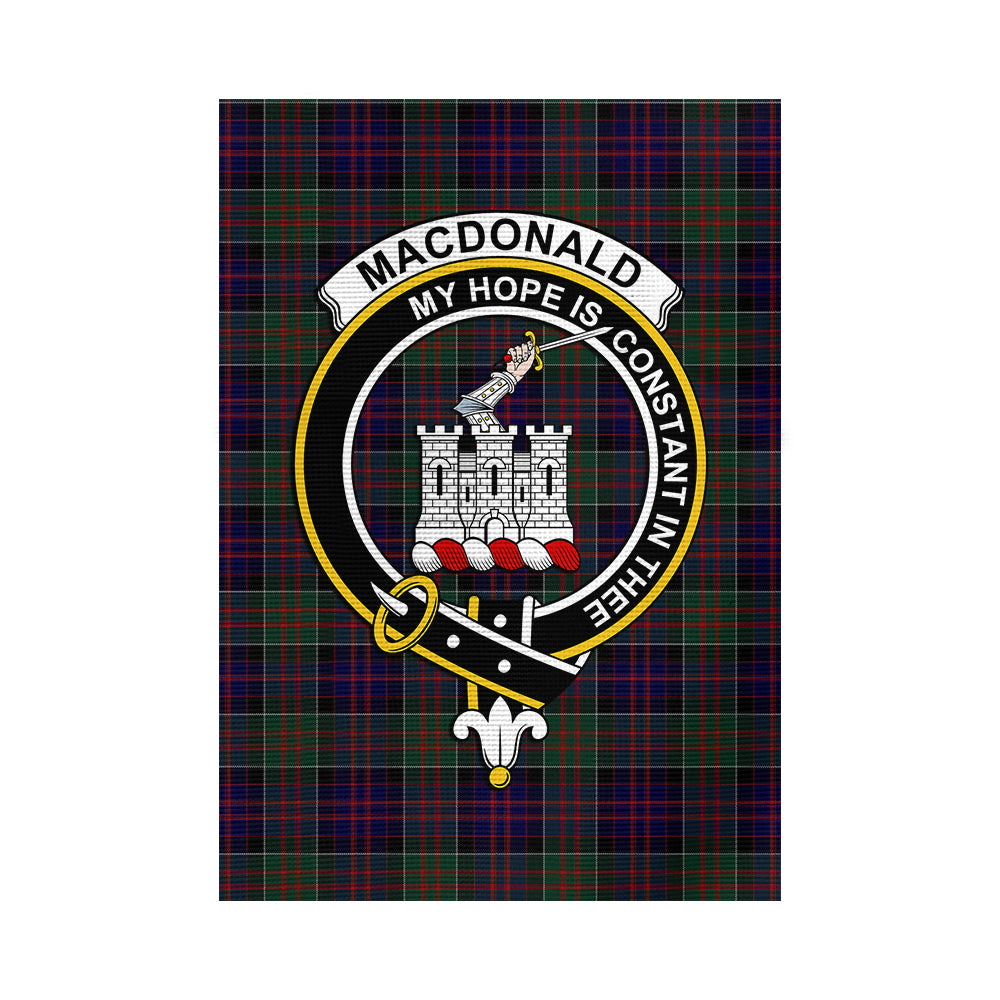 MacDonald (McDonald) of Clanranald Tartan Flag with Family Crest - Tartan Vibes Clothing