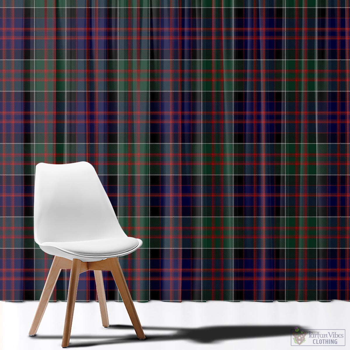 MacDonald of Clan Ranald Tartan Window Curtain