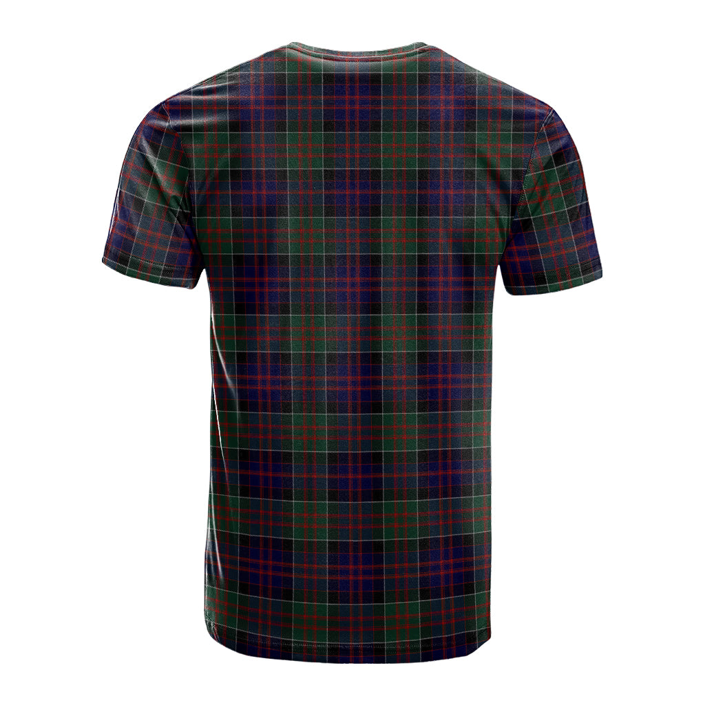 MacDonald (McDonald) of Clanranald Tartan T-Shirt with Family Crest - Tartan Vibes Clothing