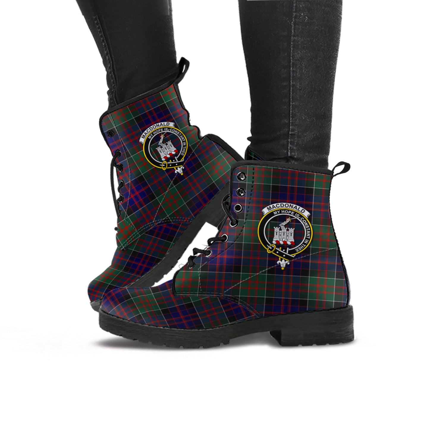 macdonald-of-clan-ranald-tartan-leather-boots-with-family-crest