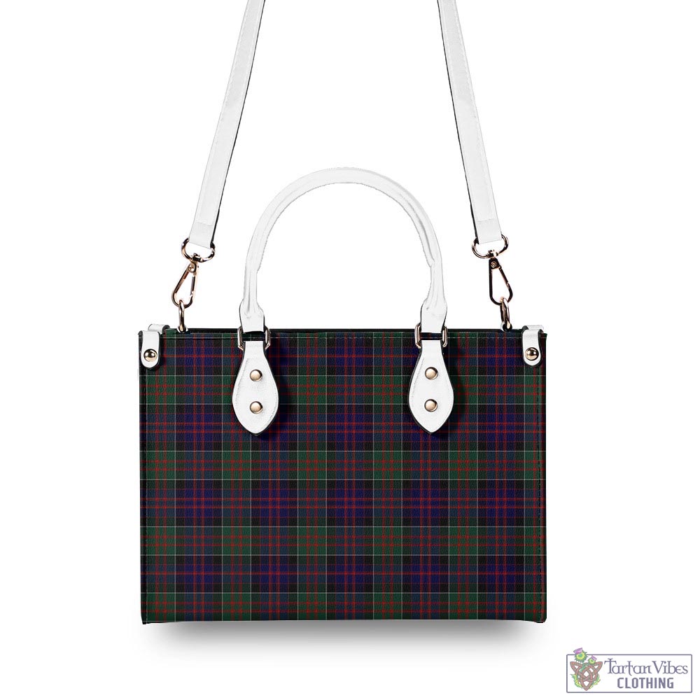 Tartan Vibes Clothing MacDonald of Clan Ranald Tartan Luxury Leather Handbags