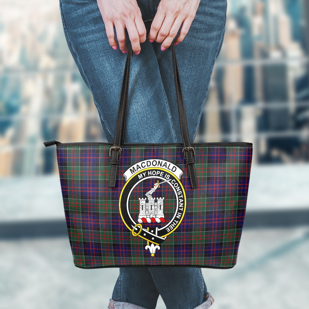 macdonald-of-clan-ranald-tartan-leather-tote-bag-with-family-crest