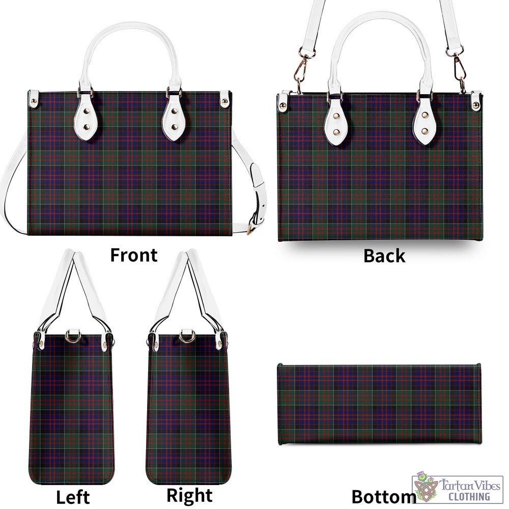 Tartan Vibes Clothing MacDonald of Clan Ranald Tartan Luxury Leather Handbags