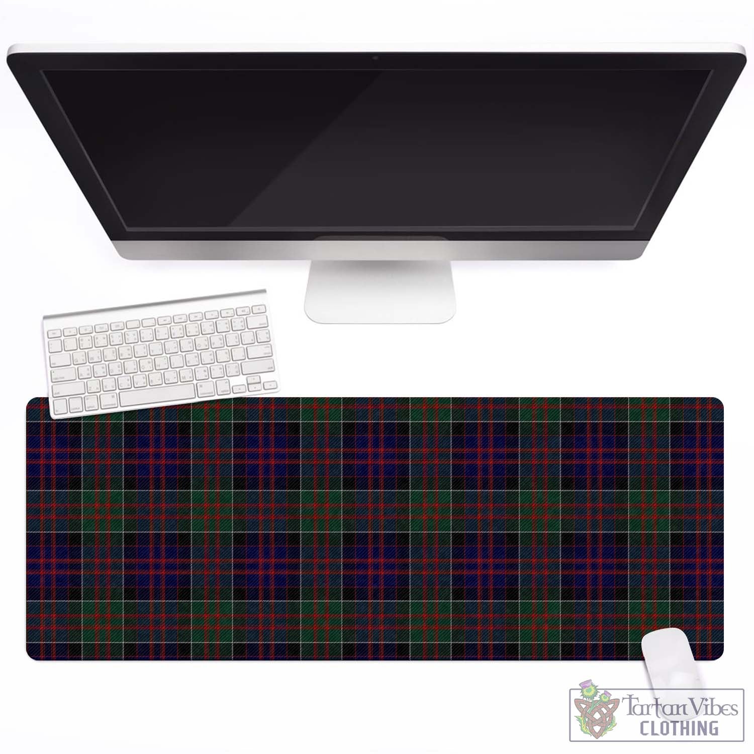 Tartan Vibes Clothing MacDonald of Clan Ranald Tartan Mouse Pad