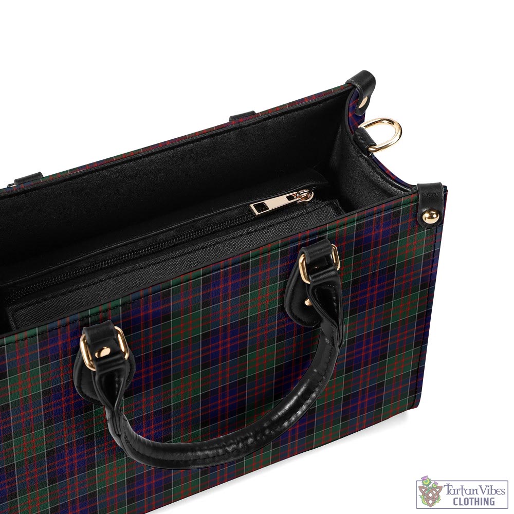 Tartan Vibes Clothing MacDonald of Clan Ranald Tartan Luxury Leather Handbags