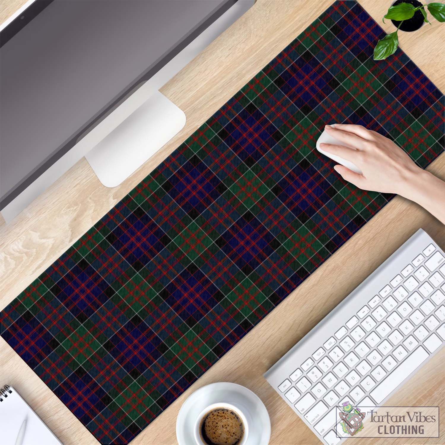 Tartan Vibes Clothing MacDonald of Clan Ranald Tartan Mouse Pad