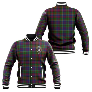 MacDonald of Clan Ranald Modern Tartan Baseball Jacket with Family Crest