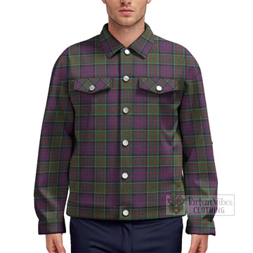 MacDonald of Clan Ranald Modern Tartan Unisex Lapel Cotton Jacket